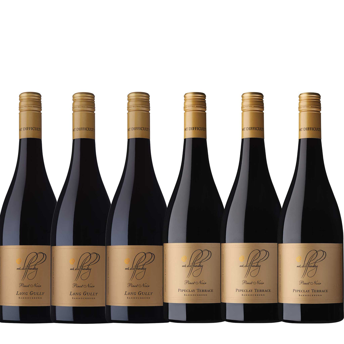 Mt Difficulty Single Vineyard Bannockburn Pinot Noir Mixed Case